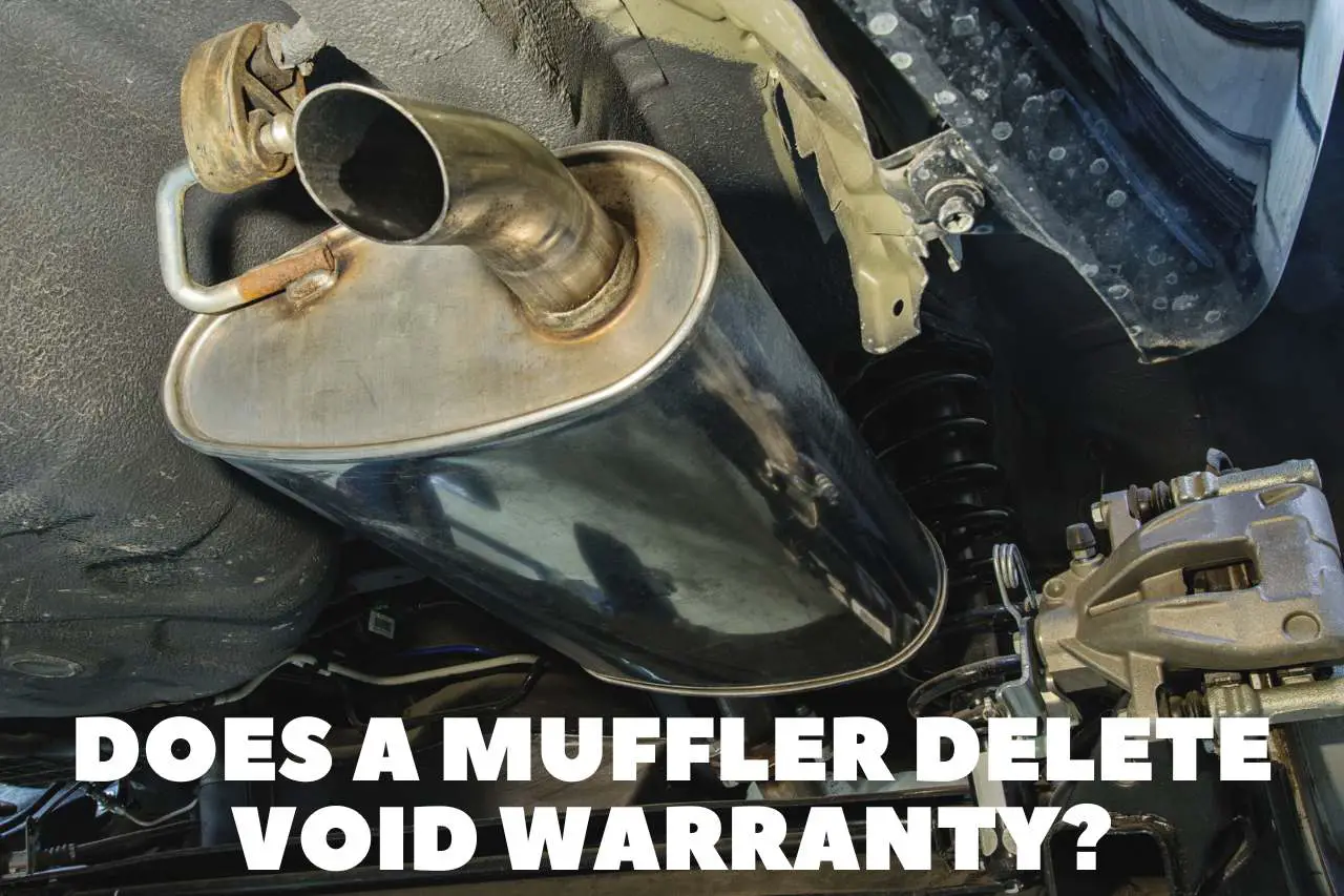 does a muffler delete void warranty