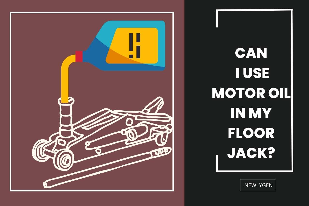 Can I use motor oil in my floor jack