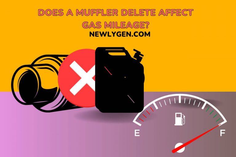 Does a Muffler Delete Affect Gas Mileage? Understanding the Effects!