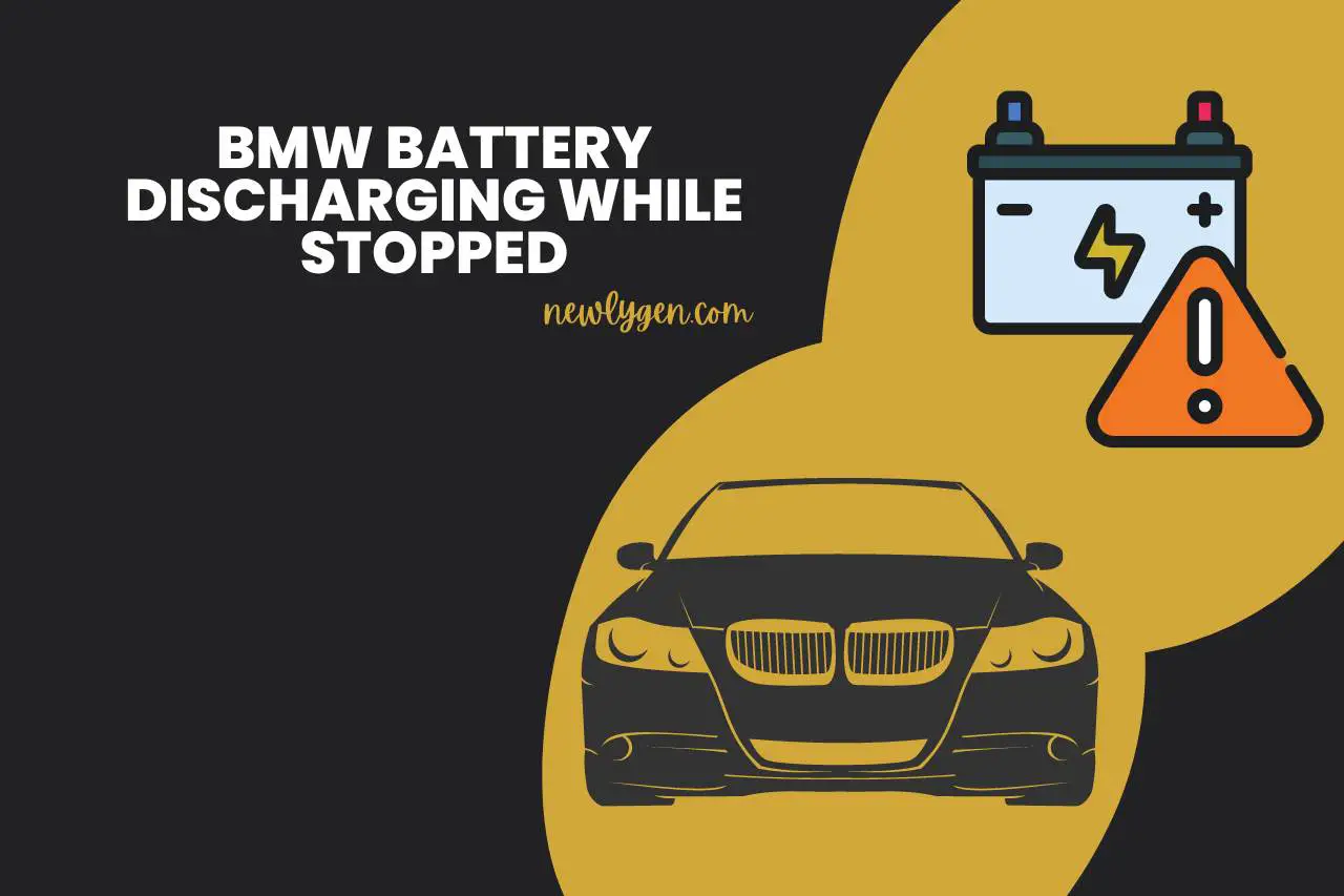 bmw battery discharging while stopped