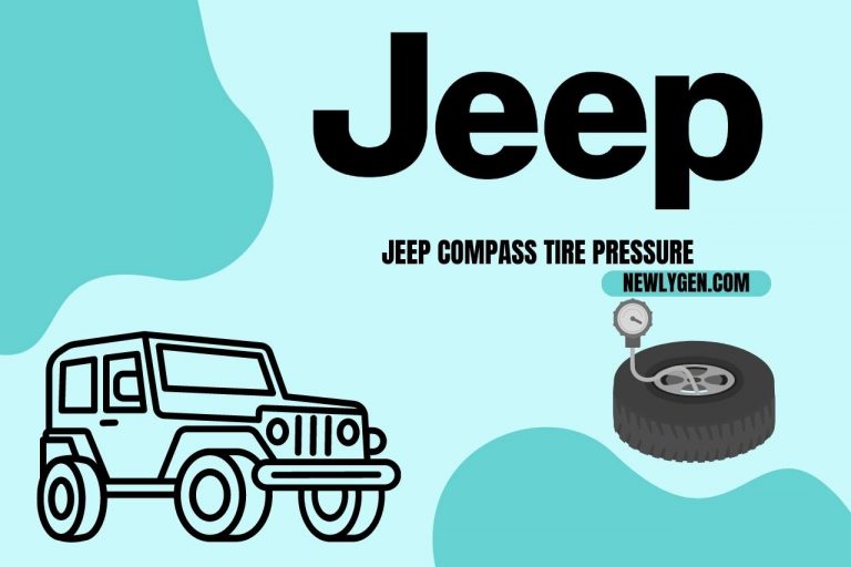 Jeep Compass Tire Pressure – Maintaining Optimal Performance!
